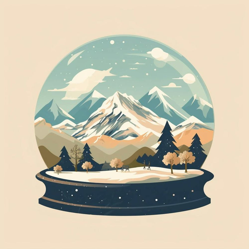 Snowdonia National Park United Kingdom 2 Snowglobe