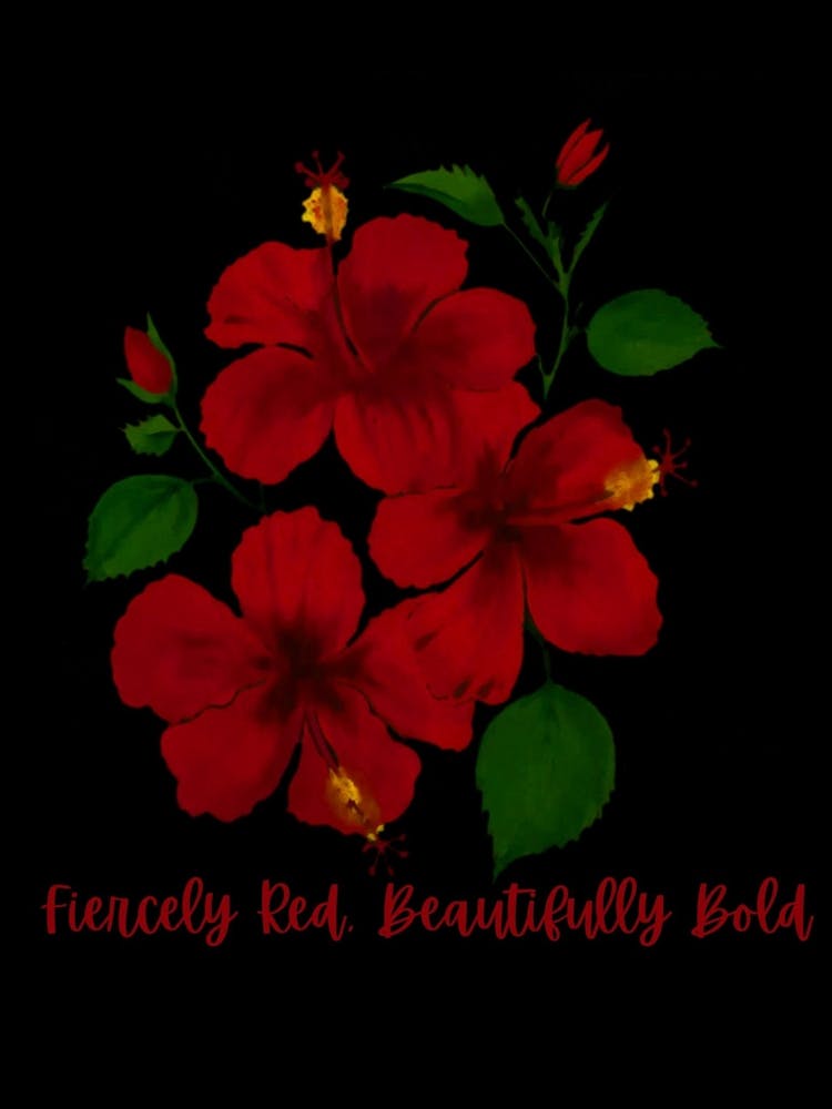 Fiercely Red Beautifully Bold by DollyJ 1