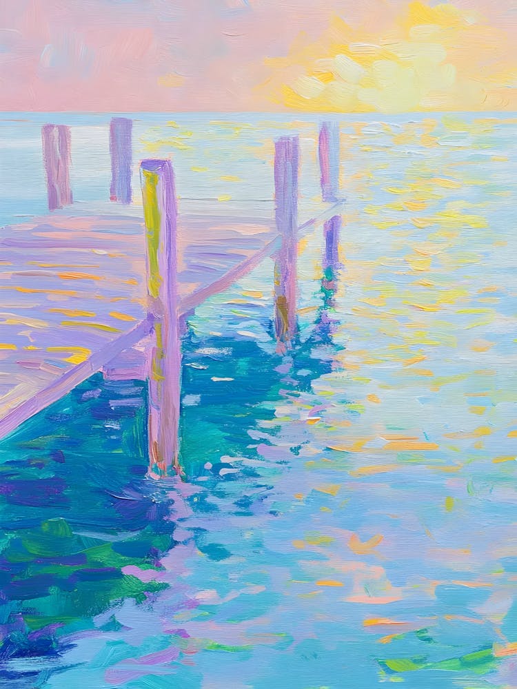 Sunset At The Dock 2