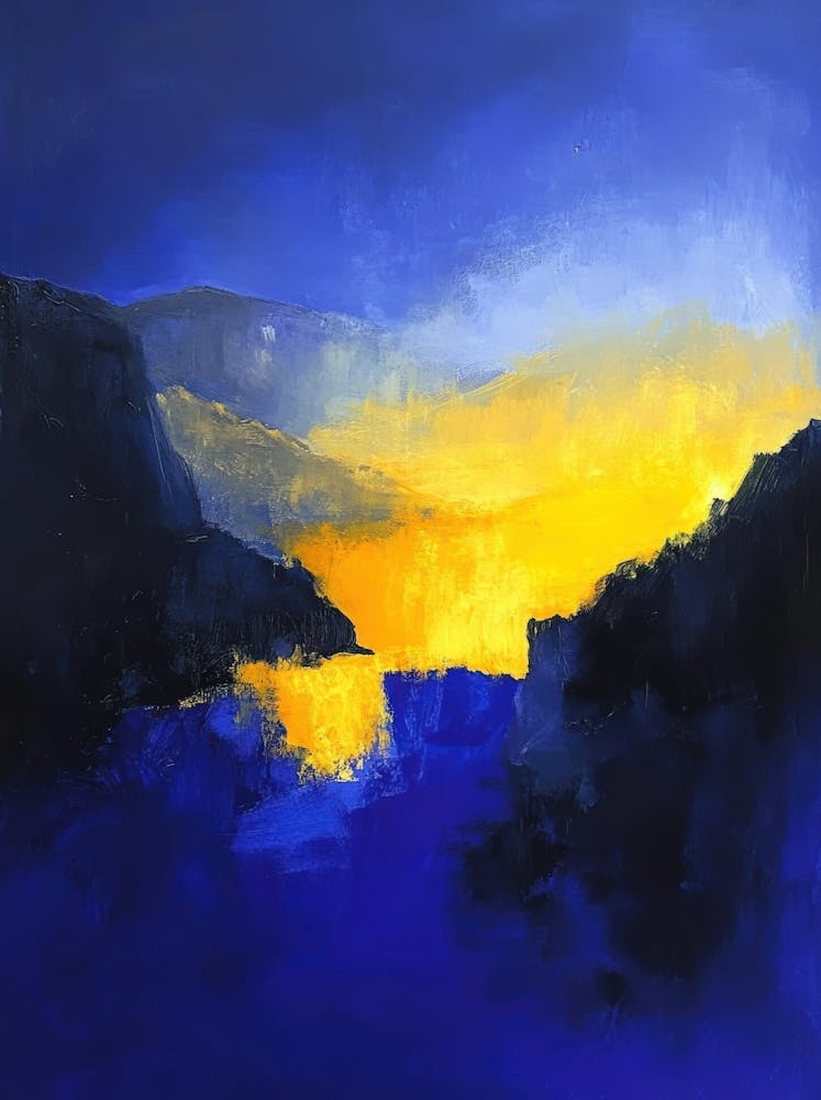 Sunset In The Mountains 114