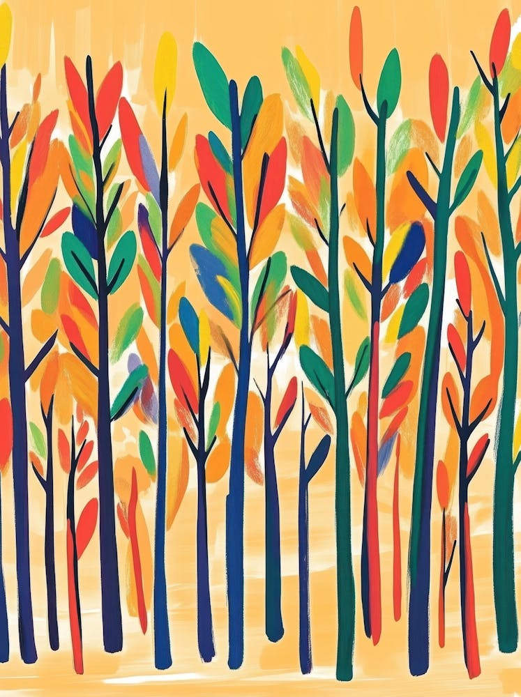 Colorful Trees 8