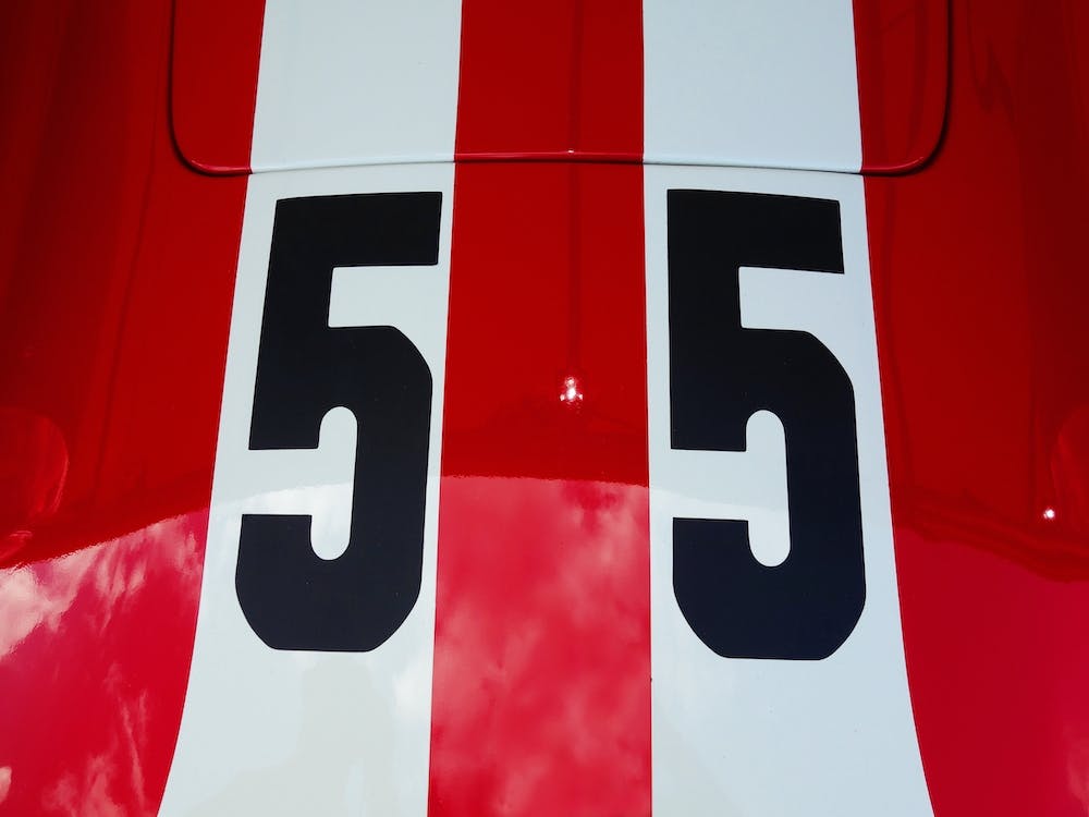 Racecar Number 55