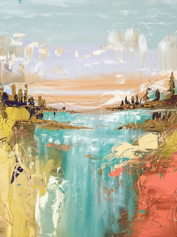 Abstract Landscape Painting 4