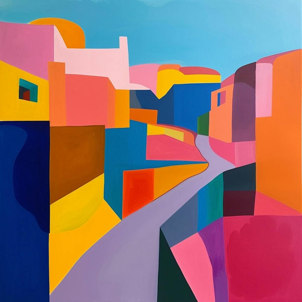 Abstract Travel Collection San Diego California