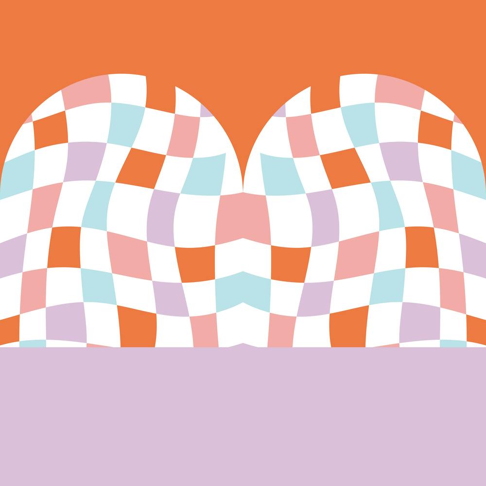 Checkered Vintage Pattern
