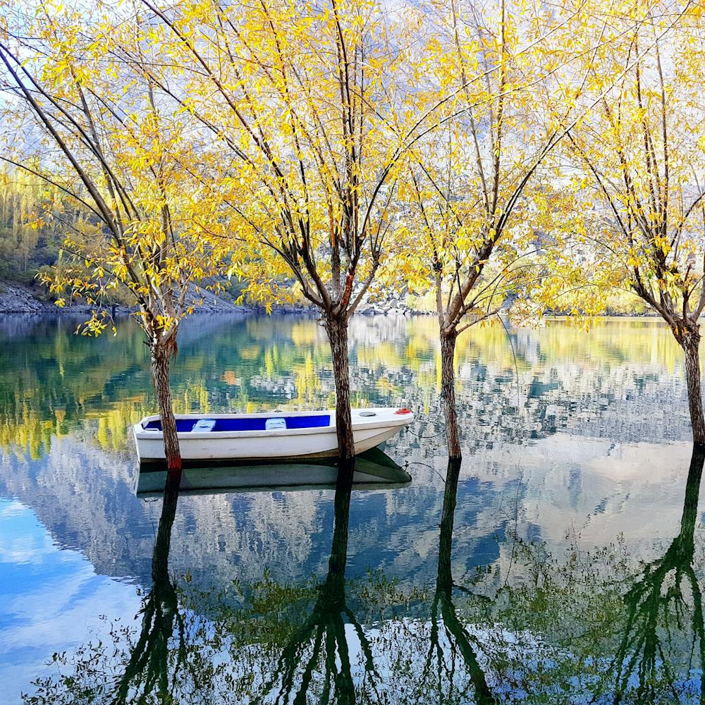 Boat In The Lake