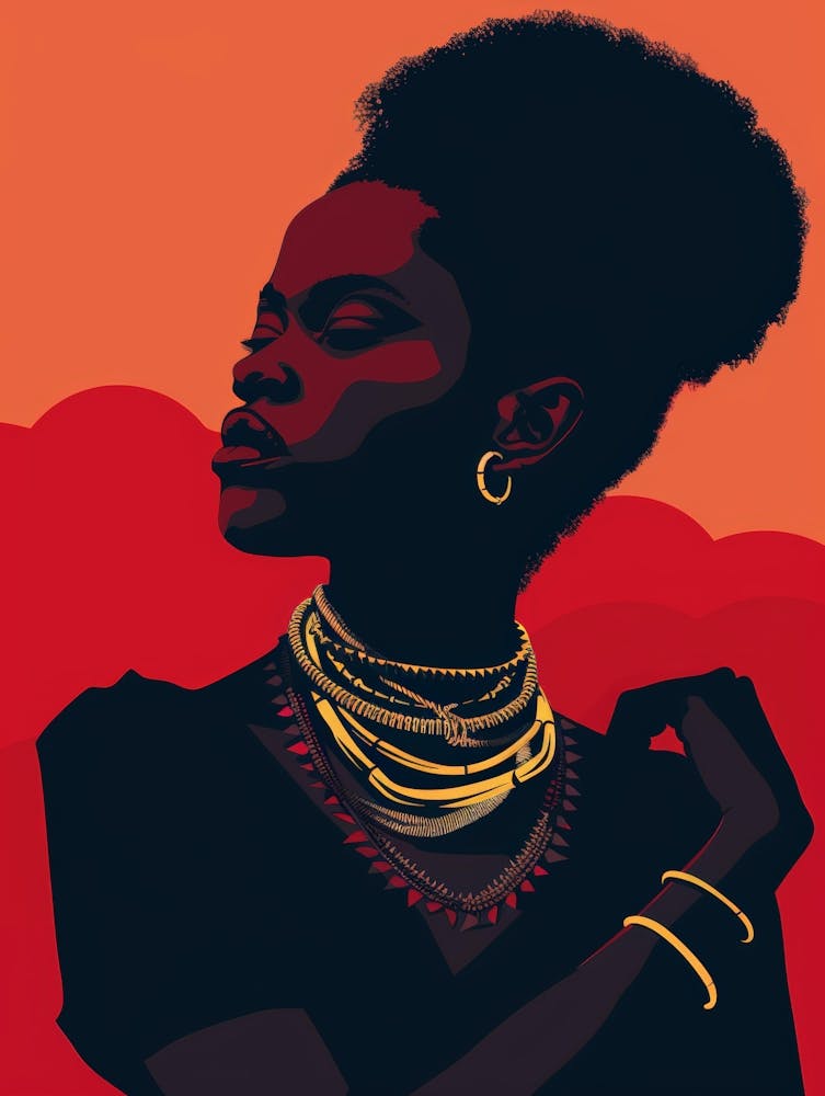 Afro-American Woman 24