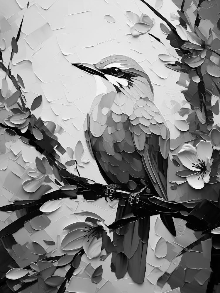 Black And White Bird