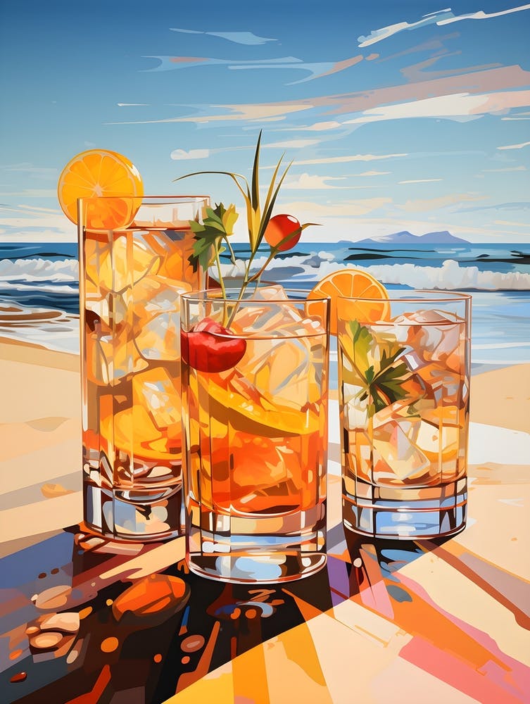 Tequila am Strand