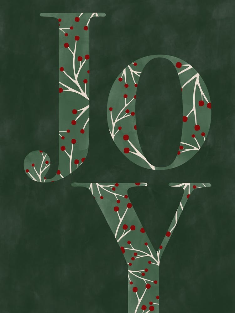 Joy Christmas Art No.1