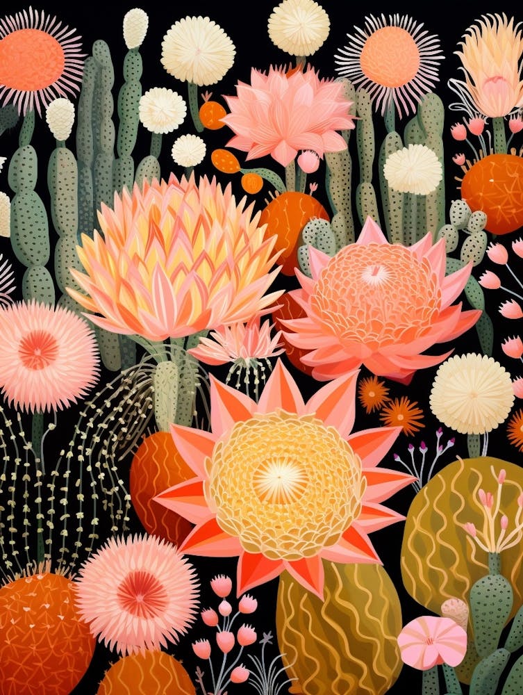 Pink Cactus