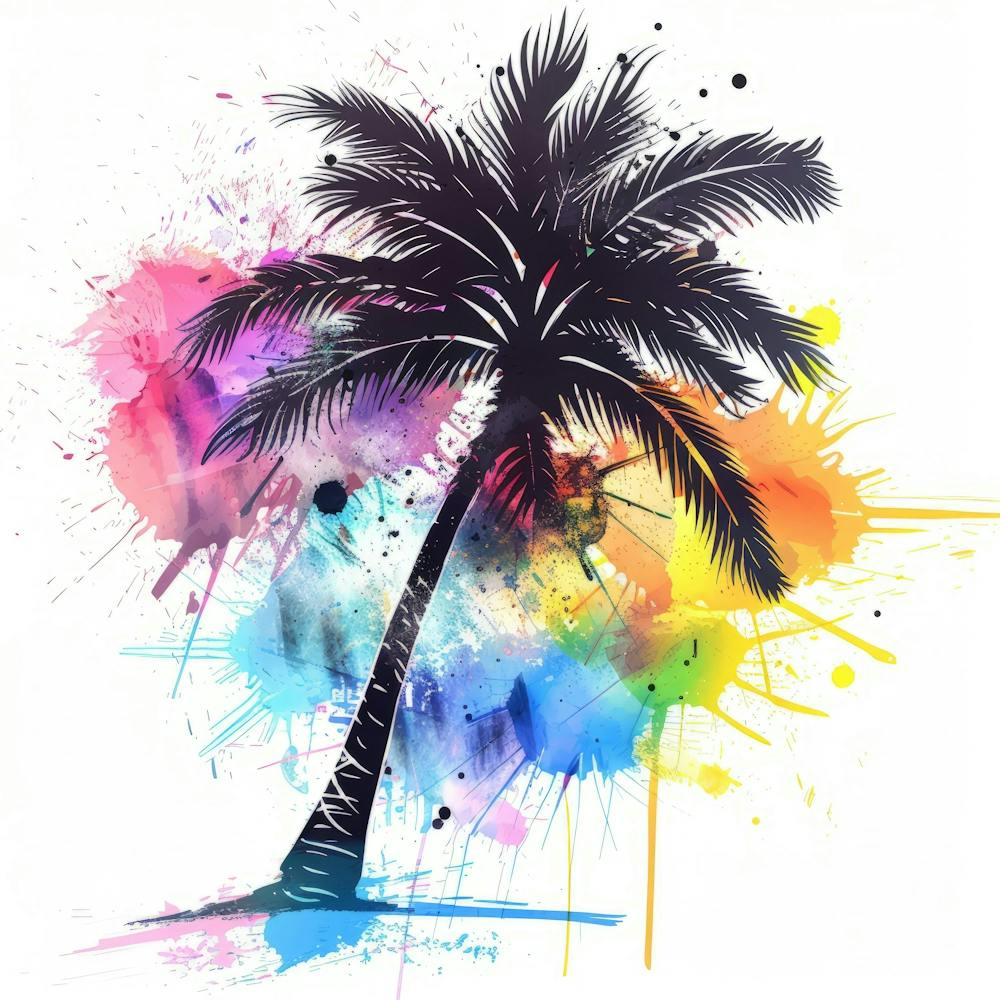 Palm Tree Painting 3