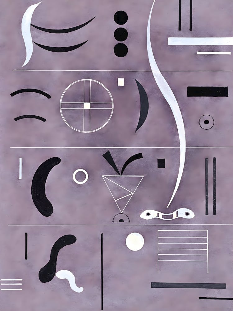 Wassily Kandinsky Abstract Painting 14