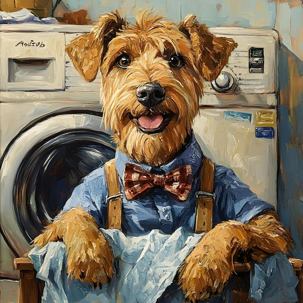 Airedale de la Blanchisserie 15