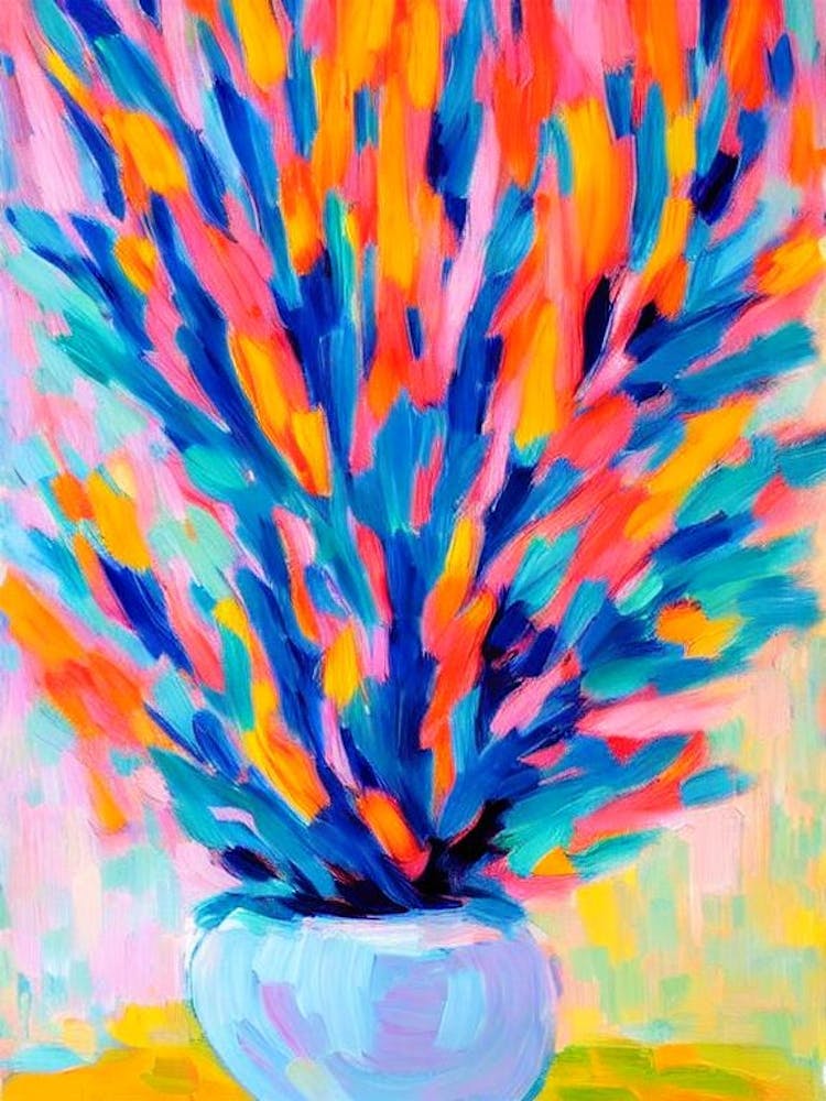 Colour And Nature Matisse Inspired Flower