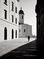 Ancona, Italy,  Black And White Analogue Photography  2