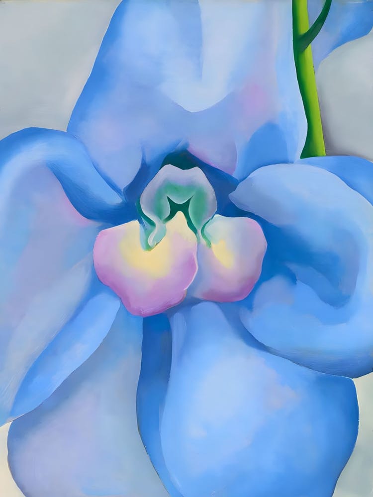 Georgia O'Keeffe - The Blue Flower