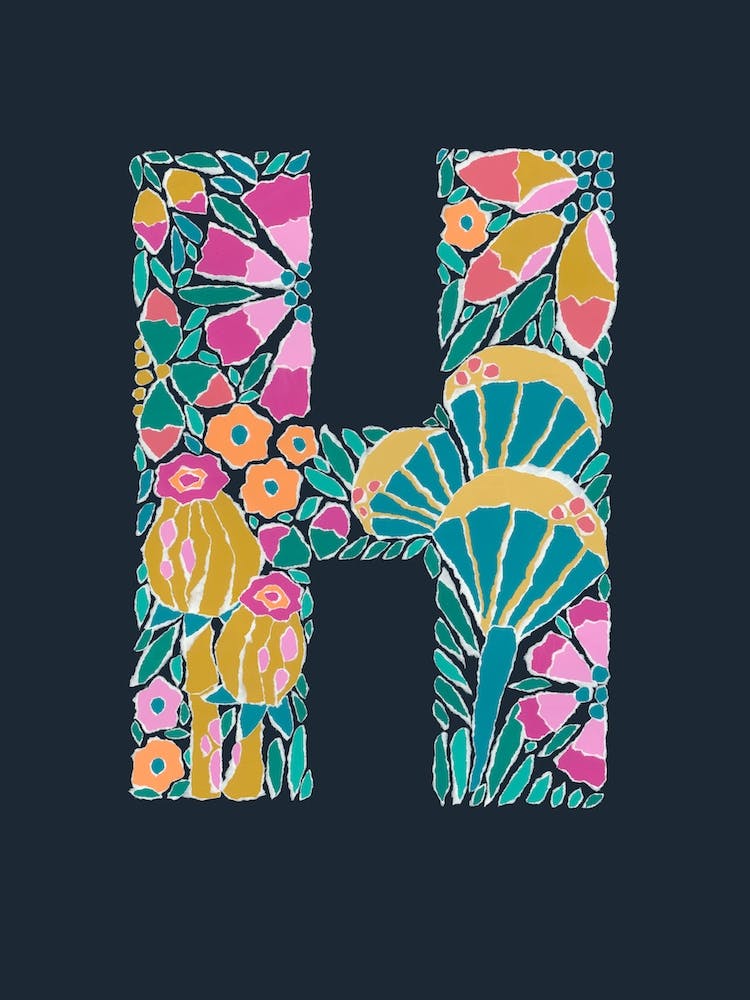 Letter H