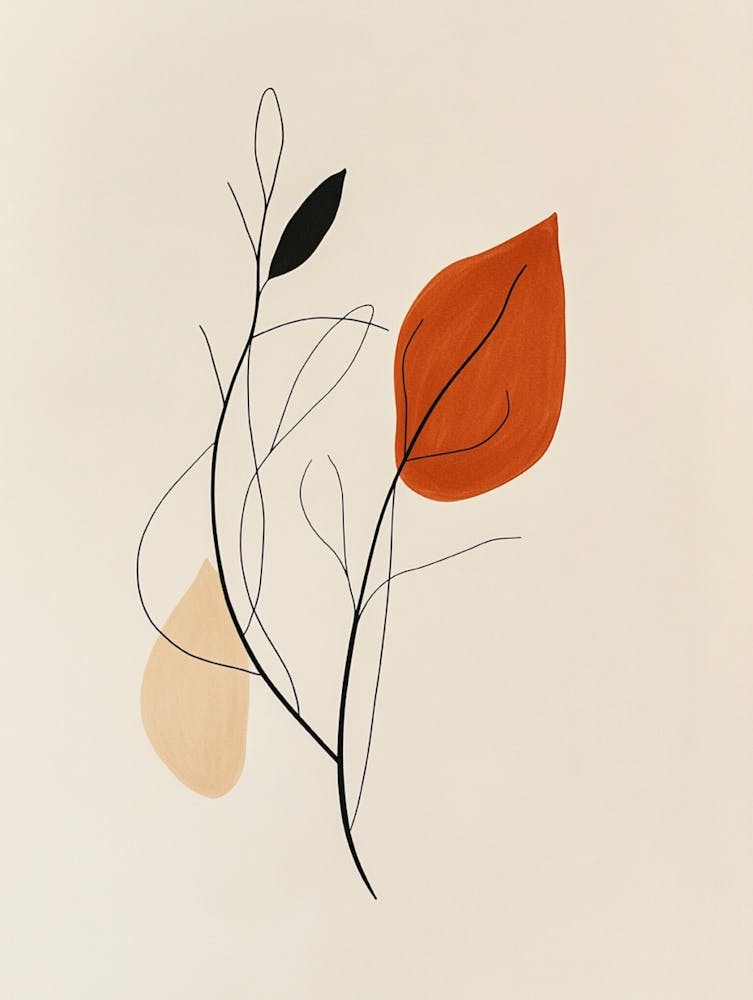 Abstract Leaves 12