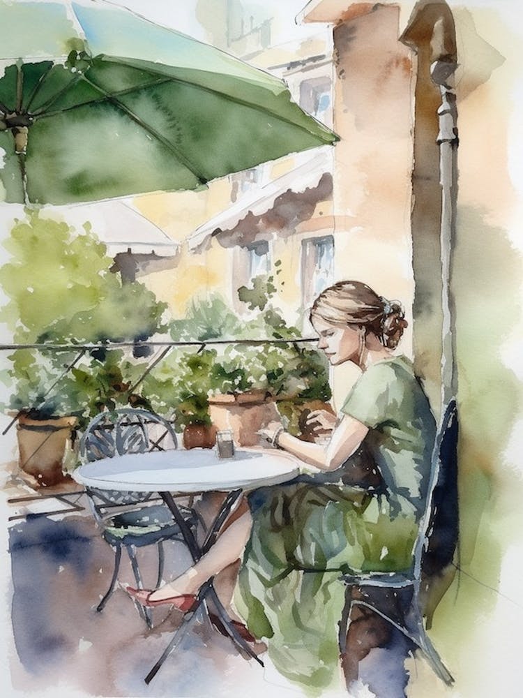 Reading In Sorrento
