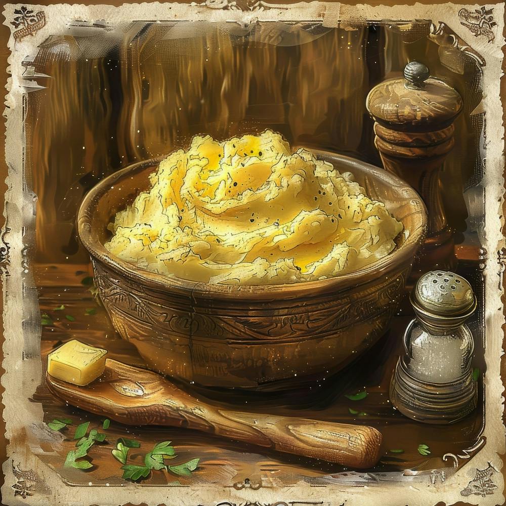 Purée de Pommes de Terre Crémeuse 1