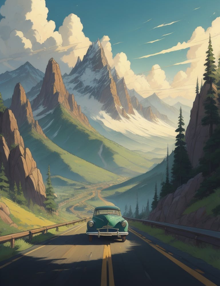 Road In The Mountains