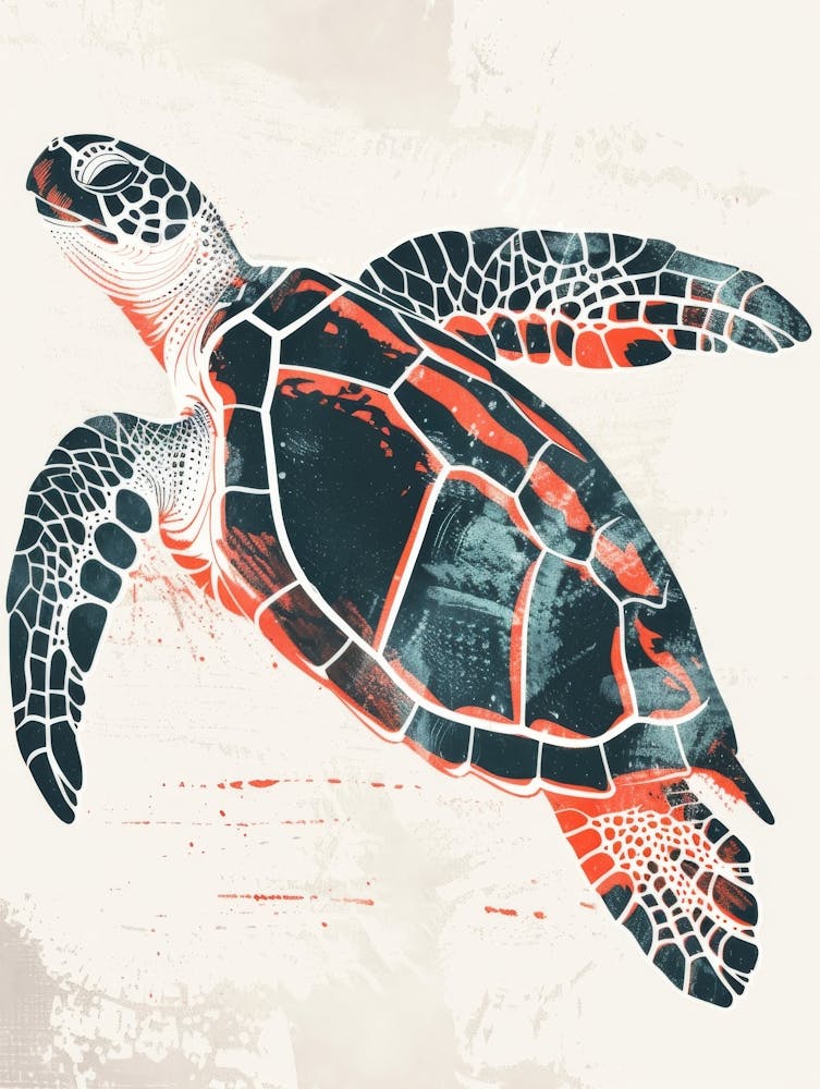 Sea Turtle Canvas Print