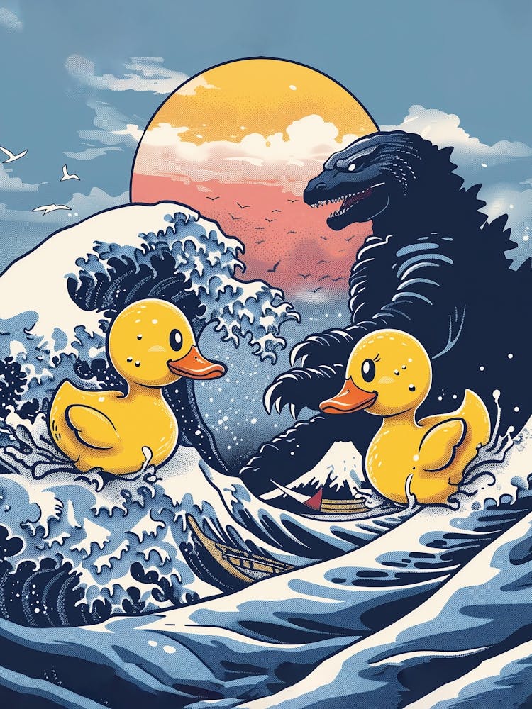 Ducks And Godzilla