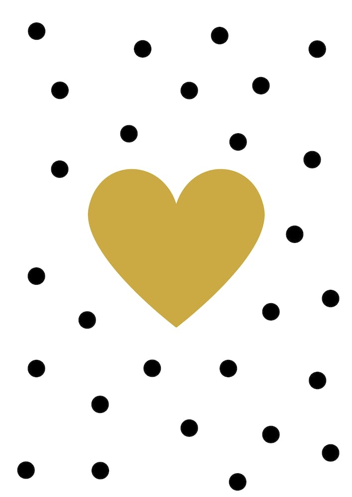 GOLD HEART