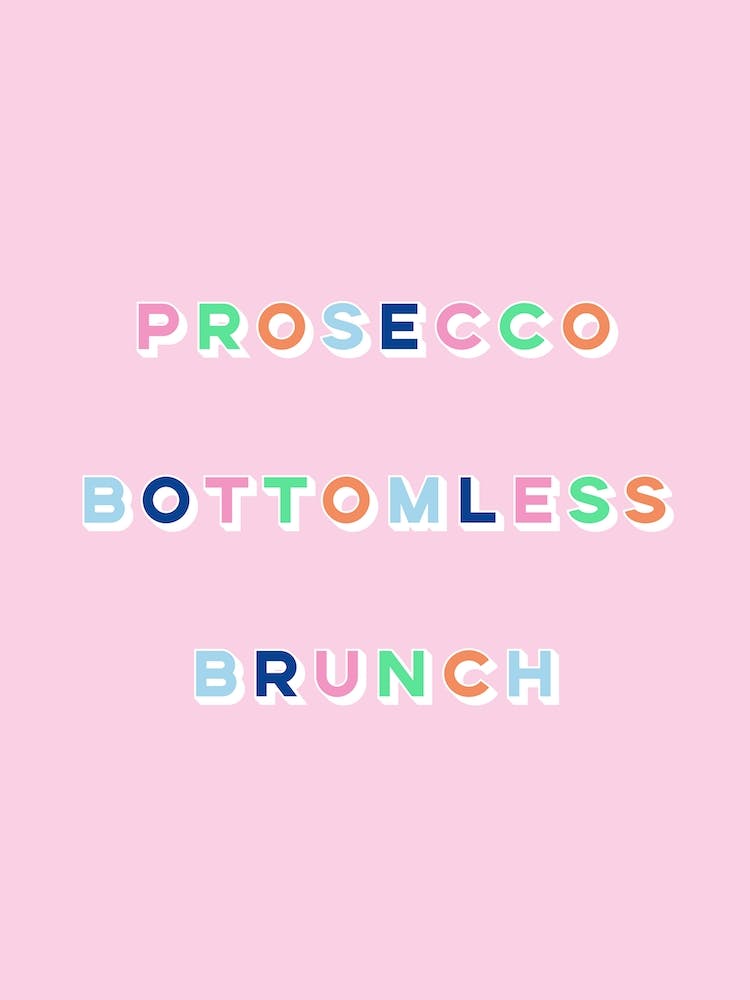 Prosecco Bottomless Brunch