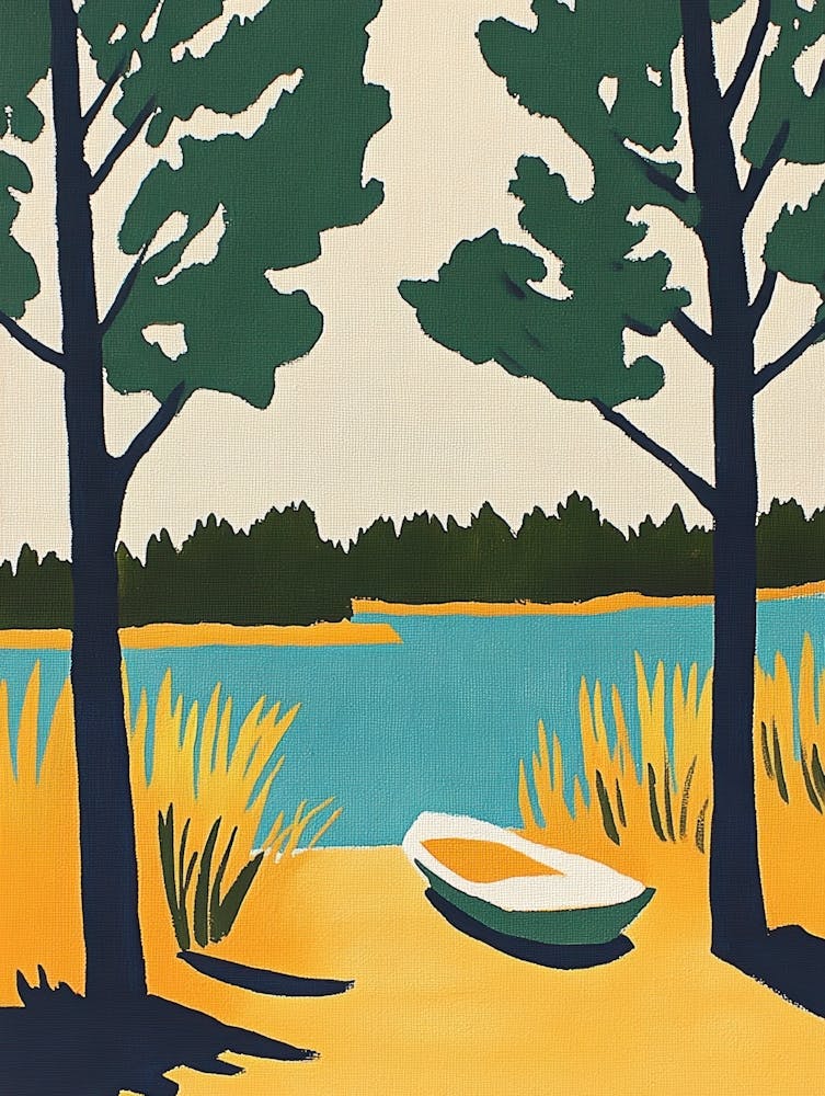 Boat On The Lake 5