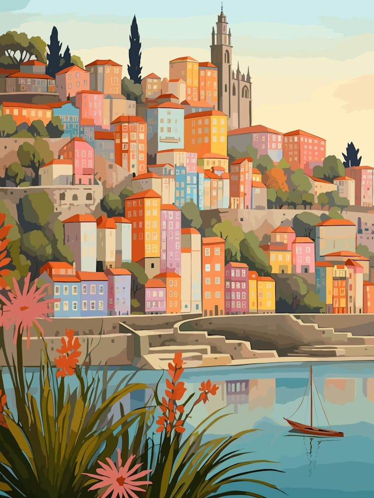 Porto Portugal 2 Illustration