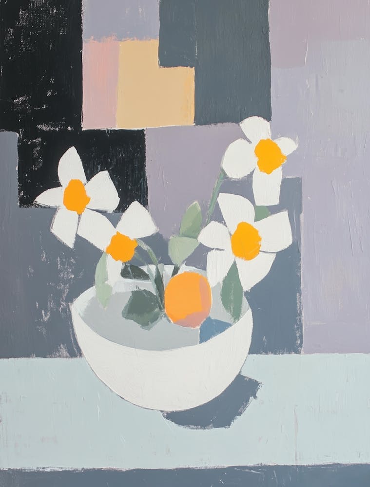 Jonquilles dans un Bol