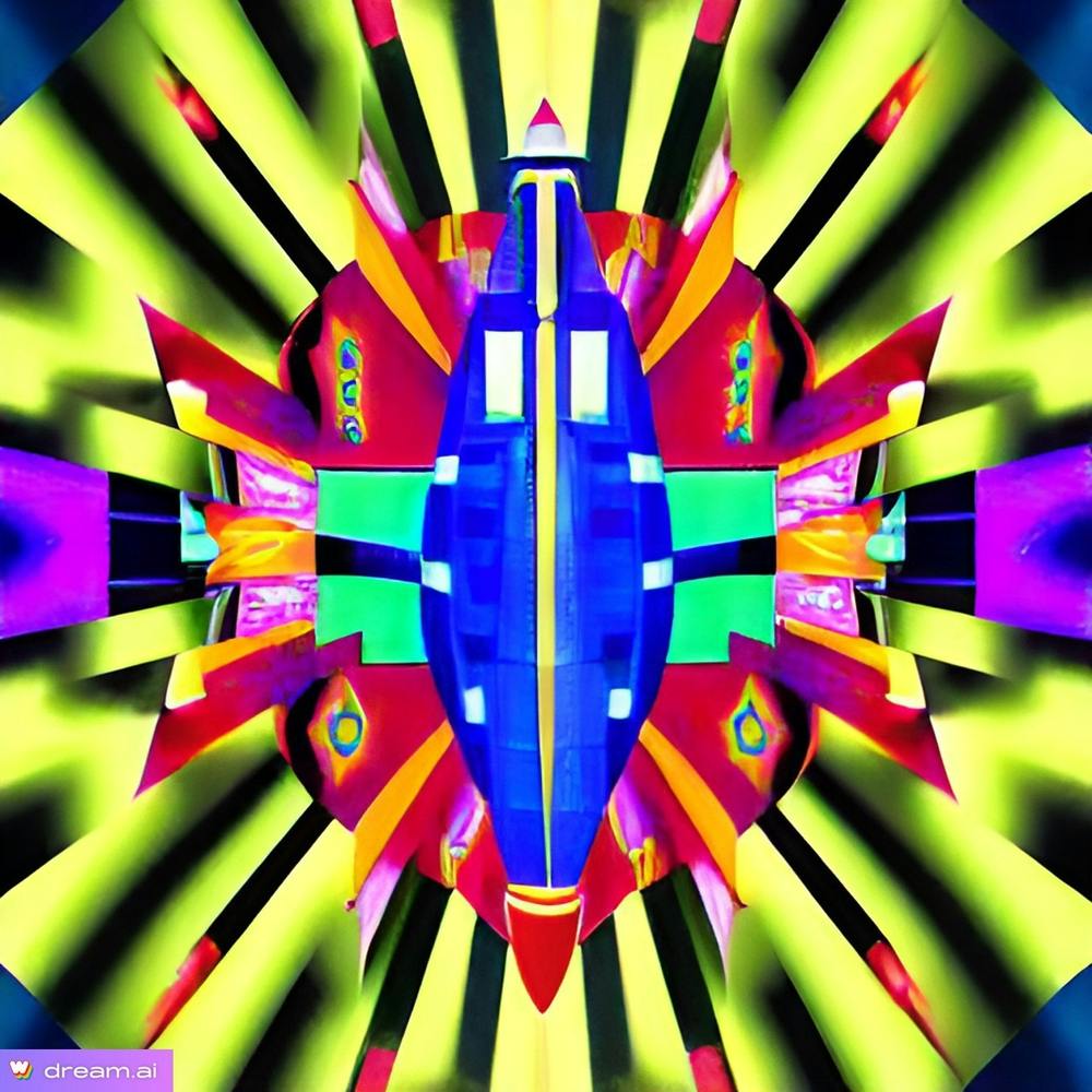 Rending of a rocket