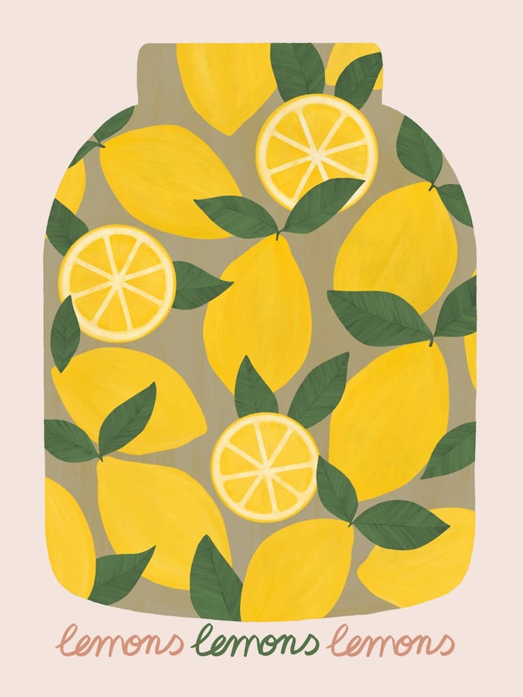 Canning lemon