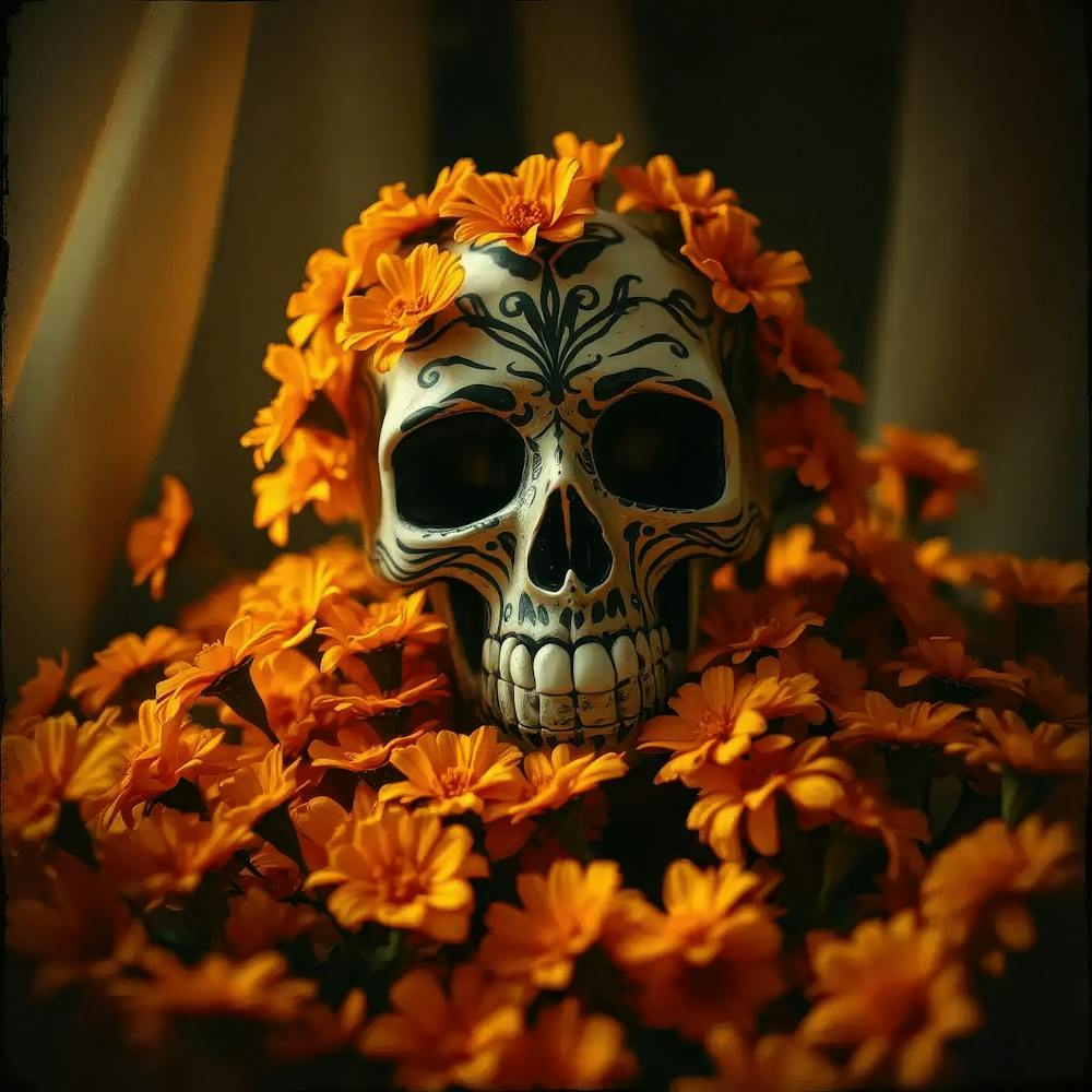 Day Of The Dead Skull 2