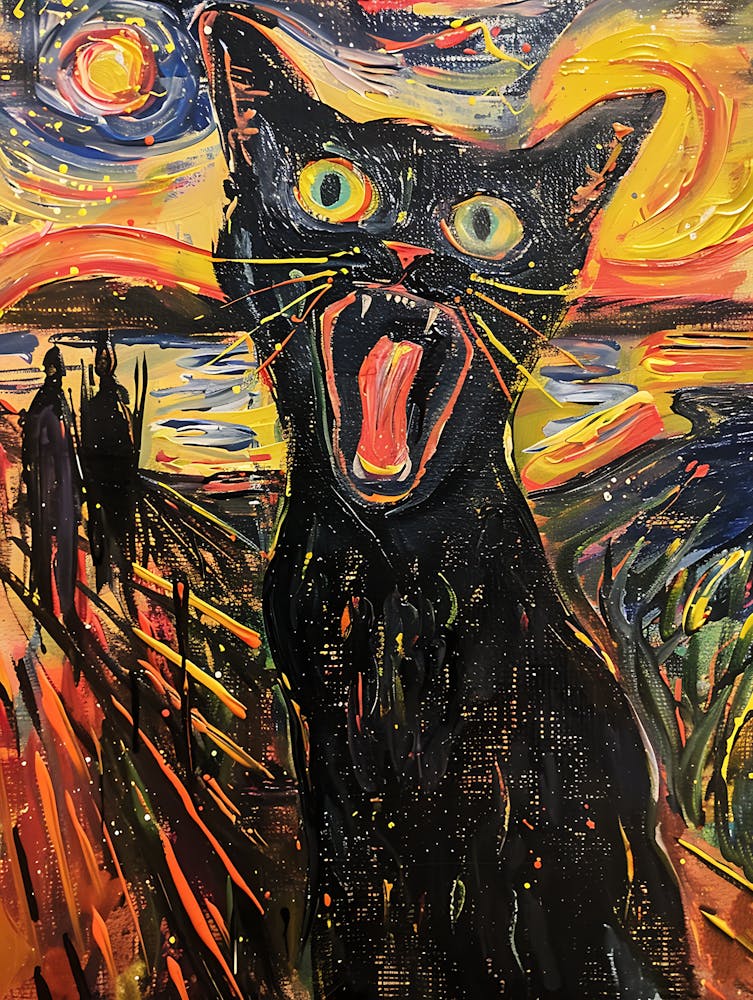 Fantastic Cat Screaming 11
