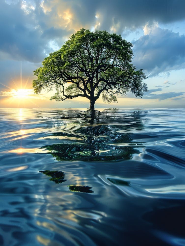 Tree In Water