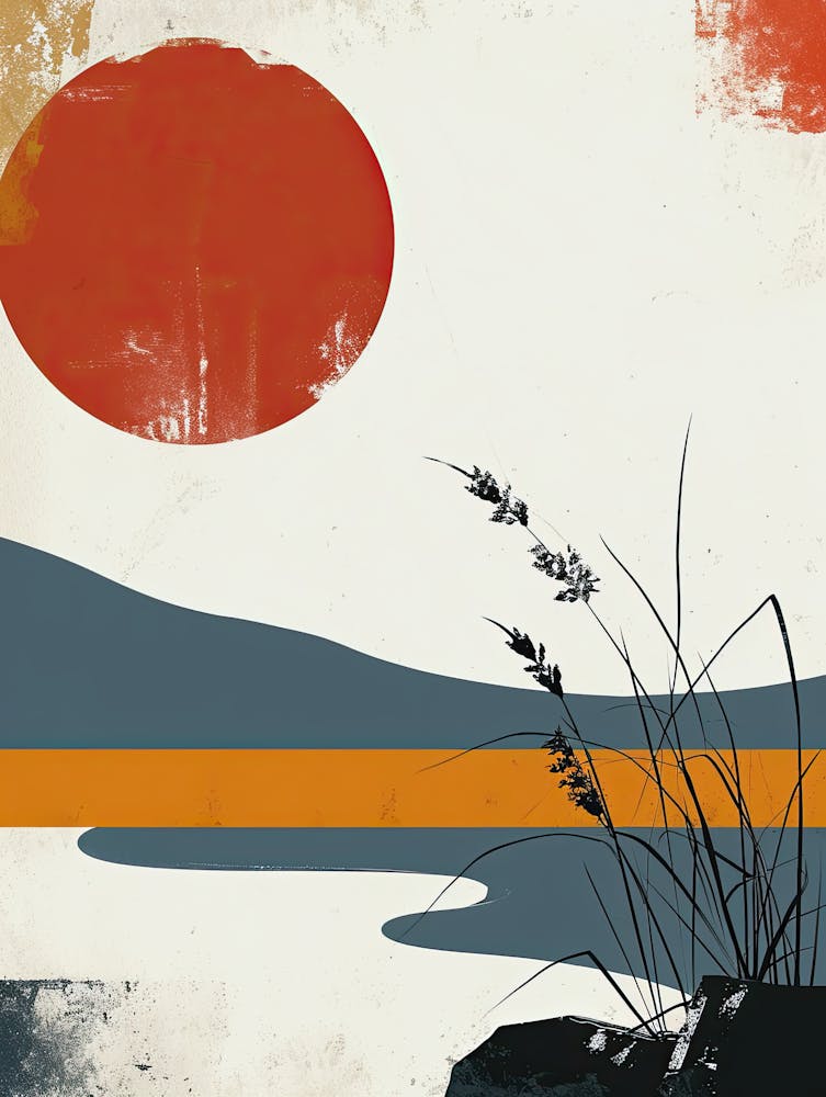 Sunset, Scandinavian Simplicity