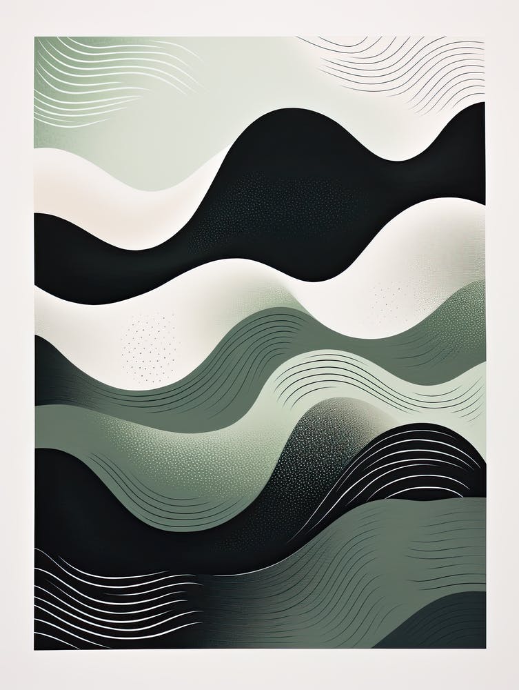 Celestial Chromatics; Risograph Vintage Abstracts