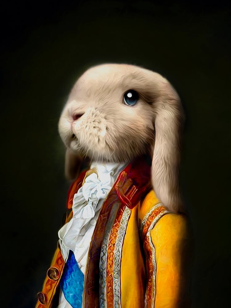 St Olaf The Rabbit Pet Portraits