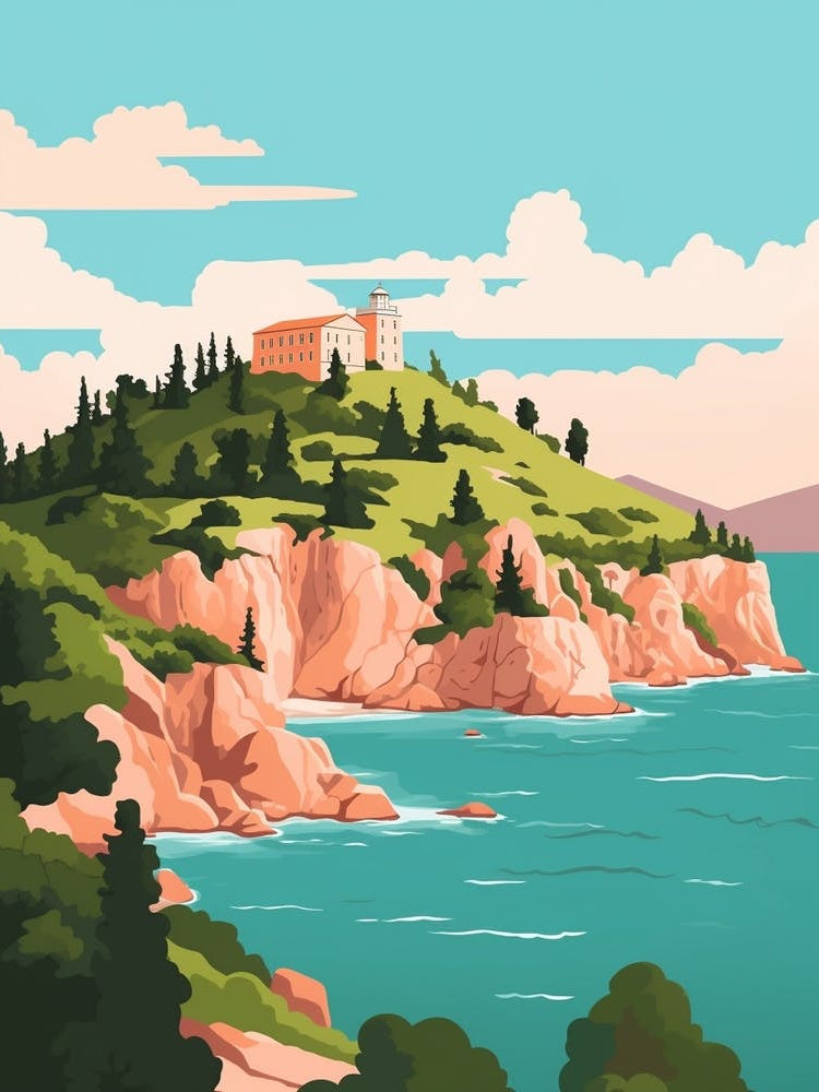Virgin Islands 2 Travel Illustration