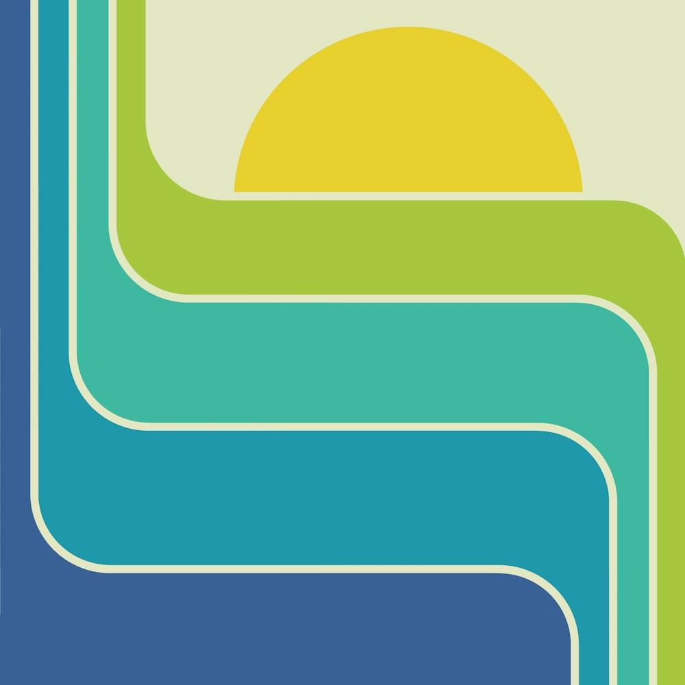 Retro Modernist Sunset 1