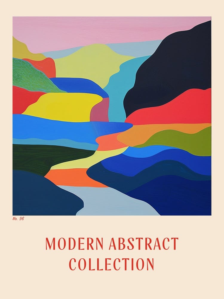 Modern Abstract Collection Poster 96