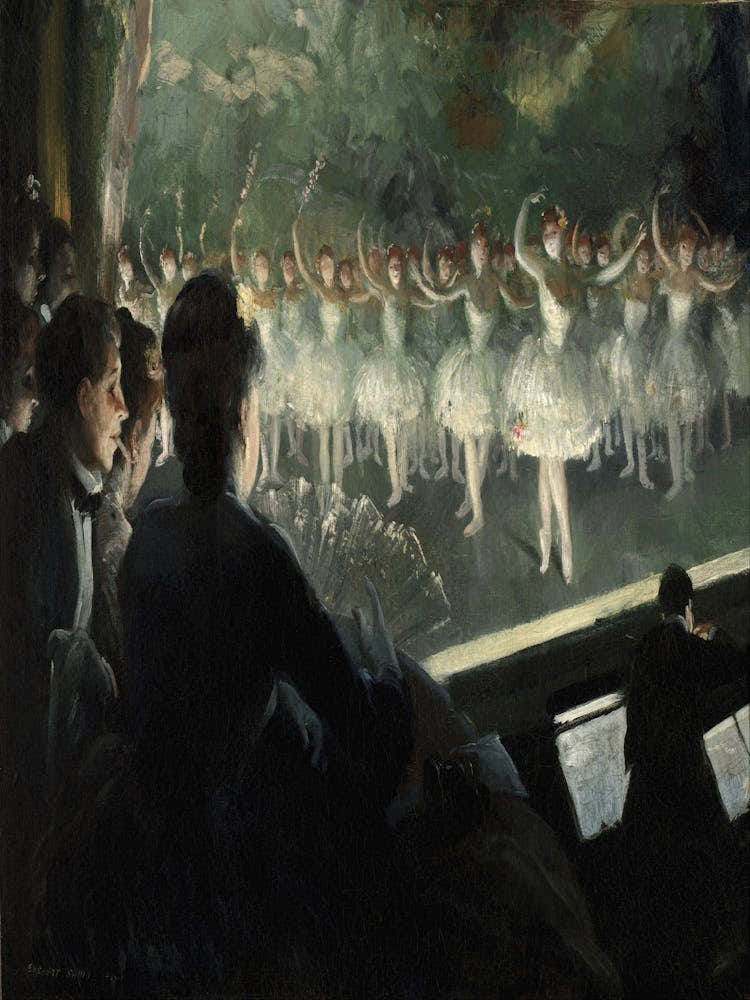 Edgar Degas At The Ballet