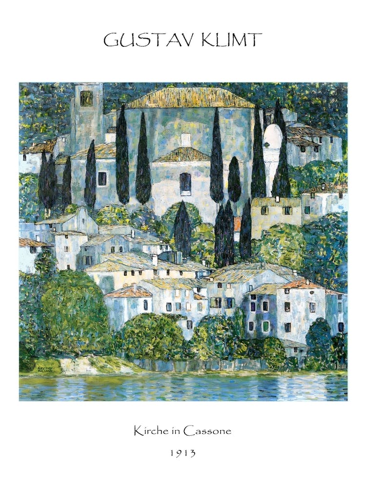 Kirche In Cassone By Gustav Klimt (1913)
