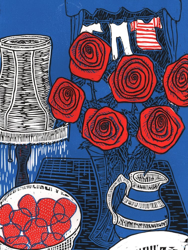 Still Life With Roses