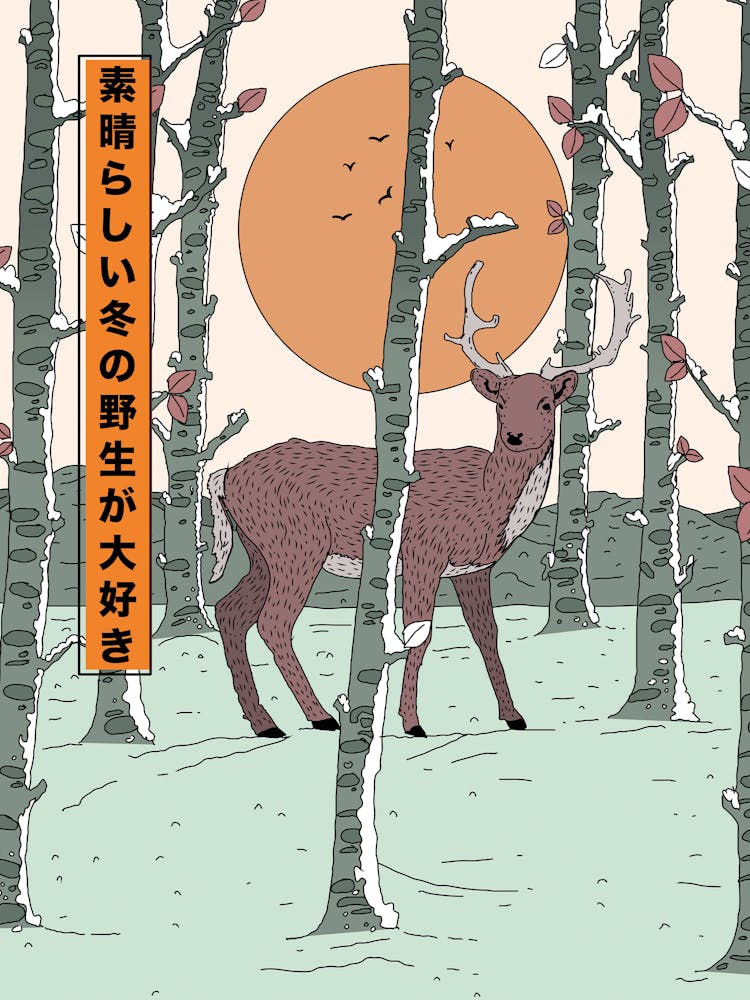 Deer In The Woods