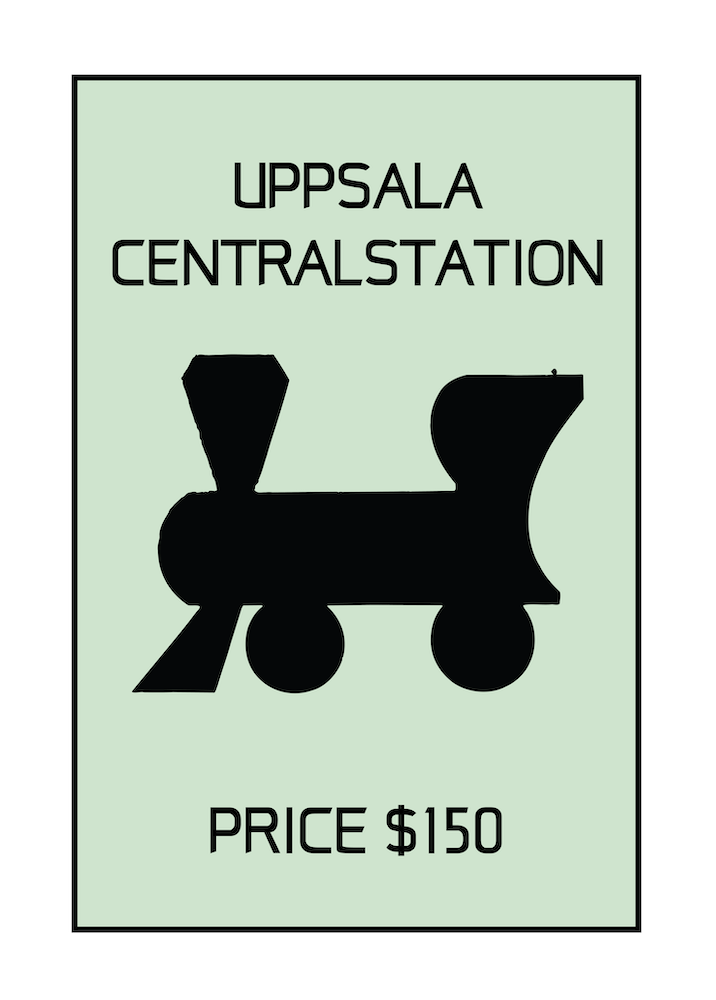 Uppsala Sweden Swedish Train Station