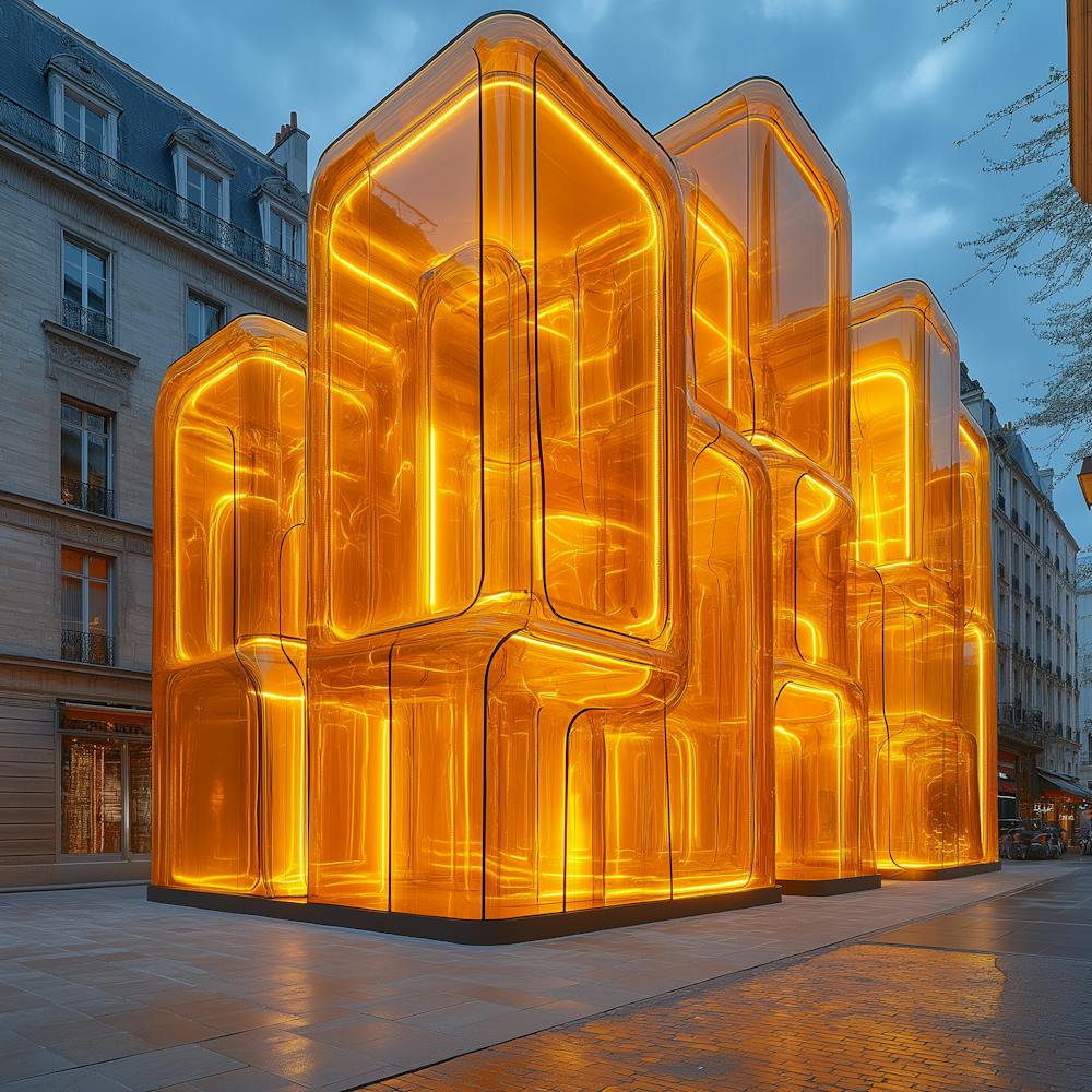 Paris Glass Building